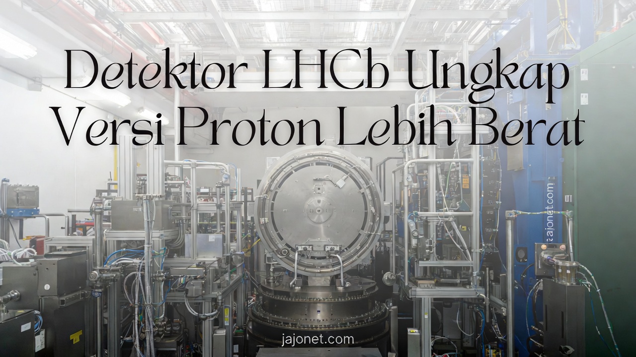 Canggih! Detektor LHCb Ungkap Versi Proton Lebih Berat