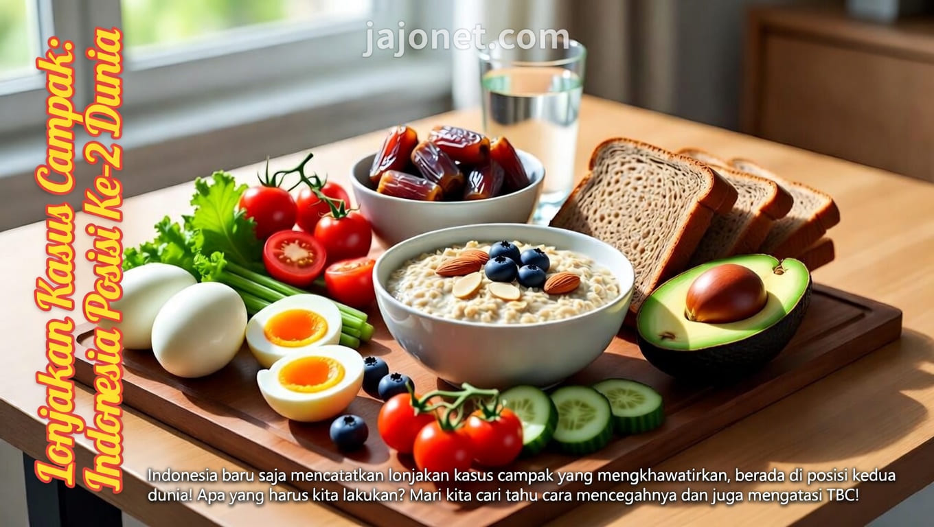 Lonjakan kasus Campak (Indonesia posisi ke-2 dunia) & pencegahan TBC.